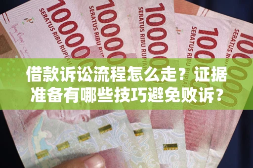 济南借款诉讼流程怎么走？证据准备有哪些技巧避免败诉？