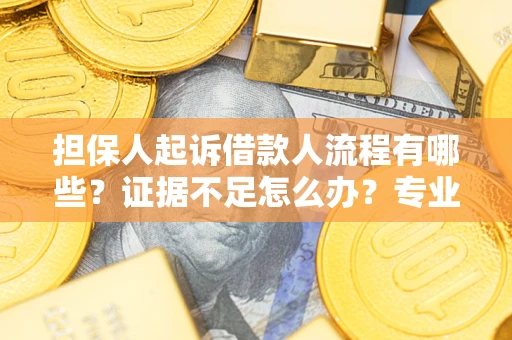 济南担保人起诉借款人流程有哪些？证据不足怎么办？专业律师解答