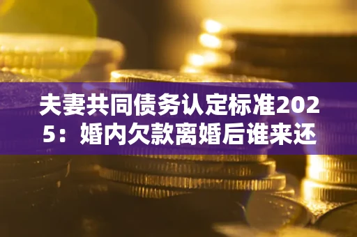 济南夫妻共同债务认定标准2025：婚内欠款离婚后谁来还？