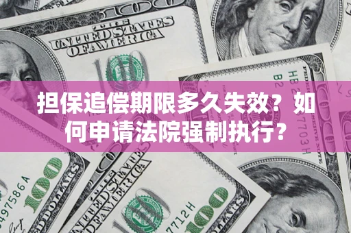 济南担保追偿期限多久失效？如何申请法院强制执行？
