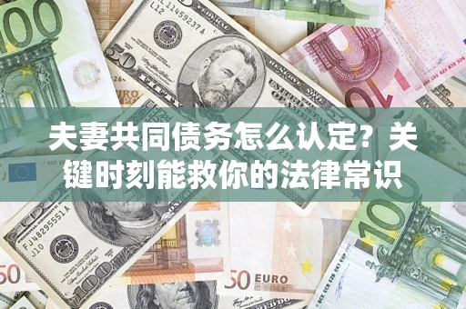 济南夫妻共同债务怎么认定？关键时刻能救你的法律常识